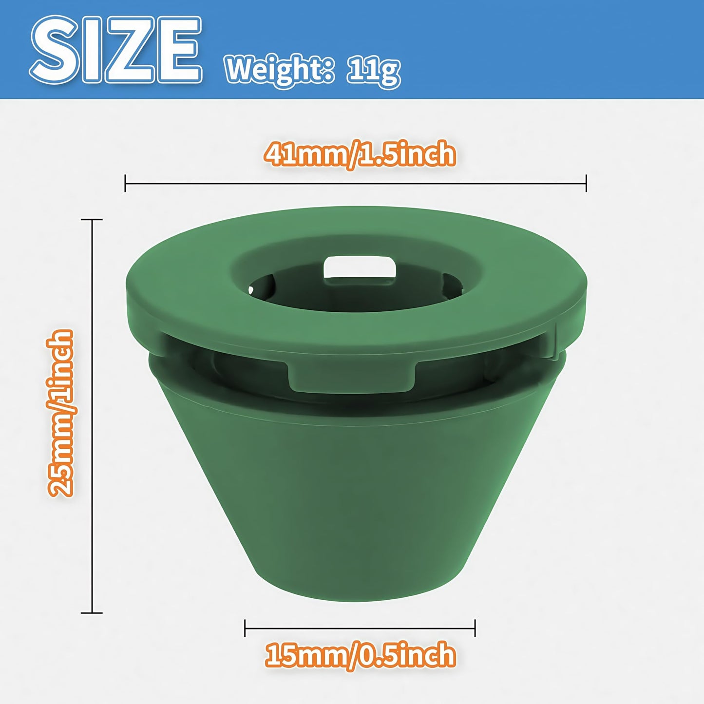 Anti-Leak Coffee Spout – Green