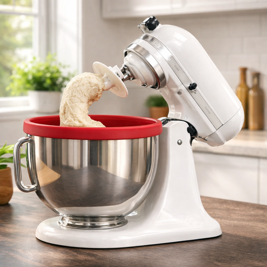 Silicone Bowl Liner for KitchenAid Mixer – Red