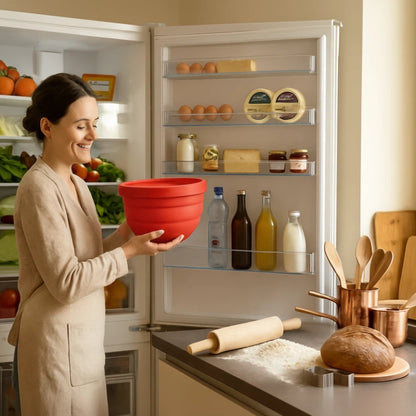 Silicone Bowl Liner for KitchenAid Mixer – Red